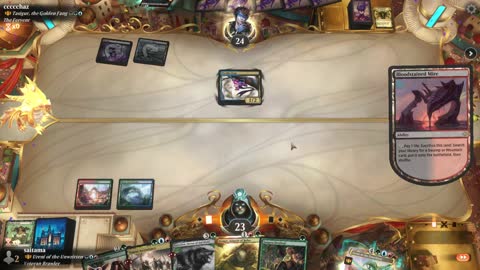 Watch MTG Arena Video Replay - Ureni of the Unwritten by saitama VS Tasigur, the Golden Fang by ccccchaz - Historic Brawl