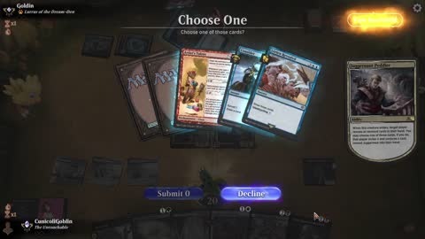 Watch MTG Arena Video Replay - Abzan Midrange by CunicoliGoblin VS Izzet Control by Goldin - Traditional Historic Ranked