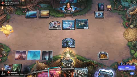 Watch MTG Arena Video Replay - Grixis Midrange by saitama VS Azorius Midrange by Italian Aquaman - Premier Draft