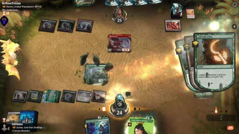 Watch MTG Arena Video Replay - Azusa, Lost but Seeking by saitama VS Narset, Jeskai Waymaster by BellumTotum - Historic Brawl