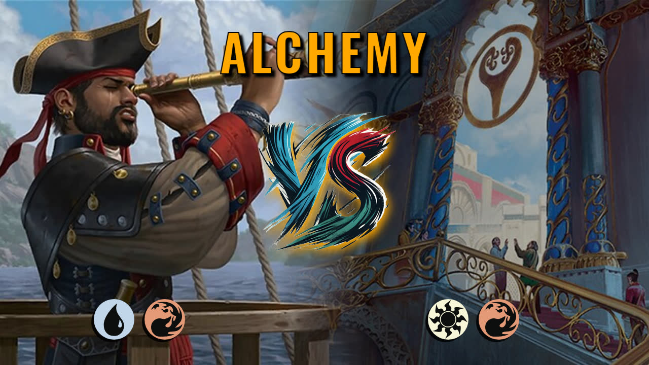 Watch MTG Arena Alchemy Video - Izzet Midrange by saitama VS Boros Aggro by nanananananaya - d04685