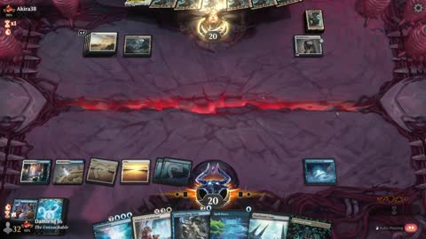 Watch MTG Arena Video Replay - Azorius Midrange by DamienF16 VS Mono White Control by Akira38 - Traditional Standard Ranked