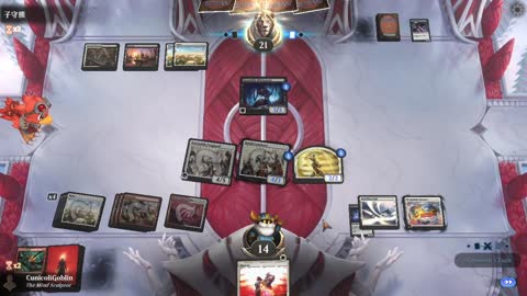Watch MTG Arena Video Replay - Boros Midrange by CunicoliGoblin VS Orzhov Midrange by 子守熊 - MWM Jump In