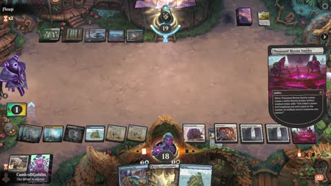 Watch MTG Arena Video Replay - Azorius Midrange by CunicoliGoblin VS Selesnya Midrange by Floup - Standard Event