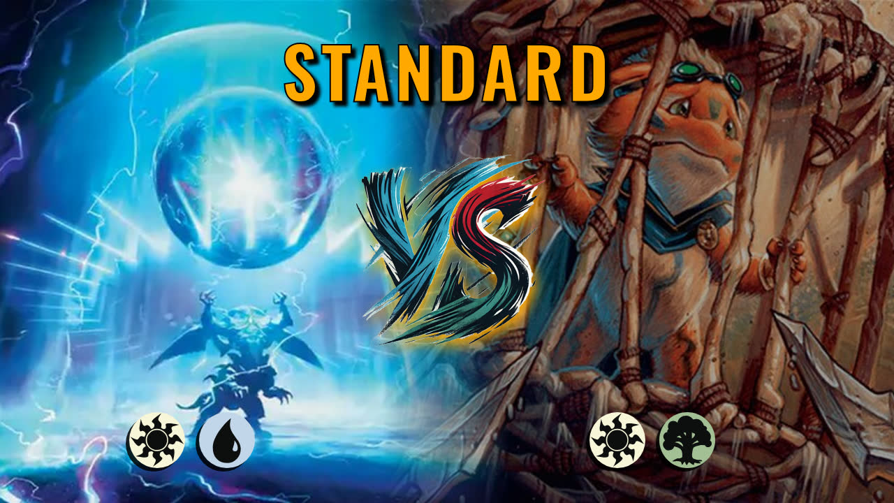Watch MTG Arena Standard Video - Azorius Midrange by CunicoliGoblin VS Selesnya Midrange by Floup - b15448