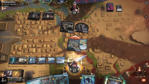 Watch MTG Arena Video Replay - The Ancient One by Warped Concept VS Vincent Valentine by Dilariasarchivist - Historic Brawl