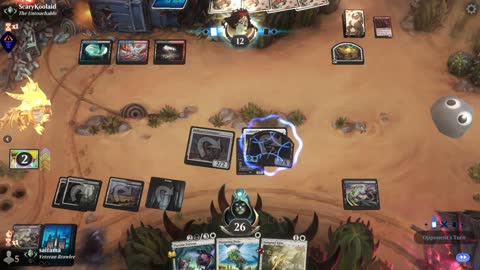 Watch MTG Arena Video Replay - Orzhov Midrange by saitama VS Grixis Midrange by ScaryKoolaid - Alchemy Traditional Ranked