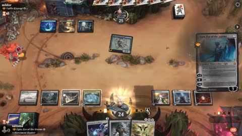 Watch MTG Arena Video Replay - Ugin, Eye of the Storms by saitama VS Yuriko, the Tiger's Shadow by mildor - Historic Brawl