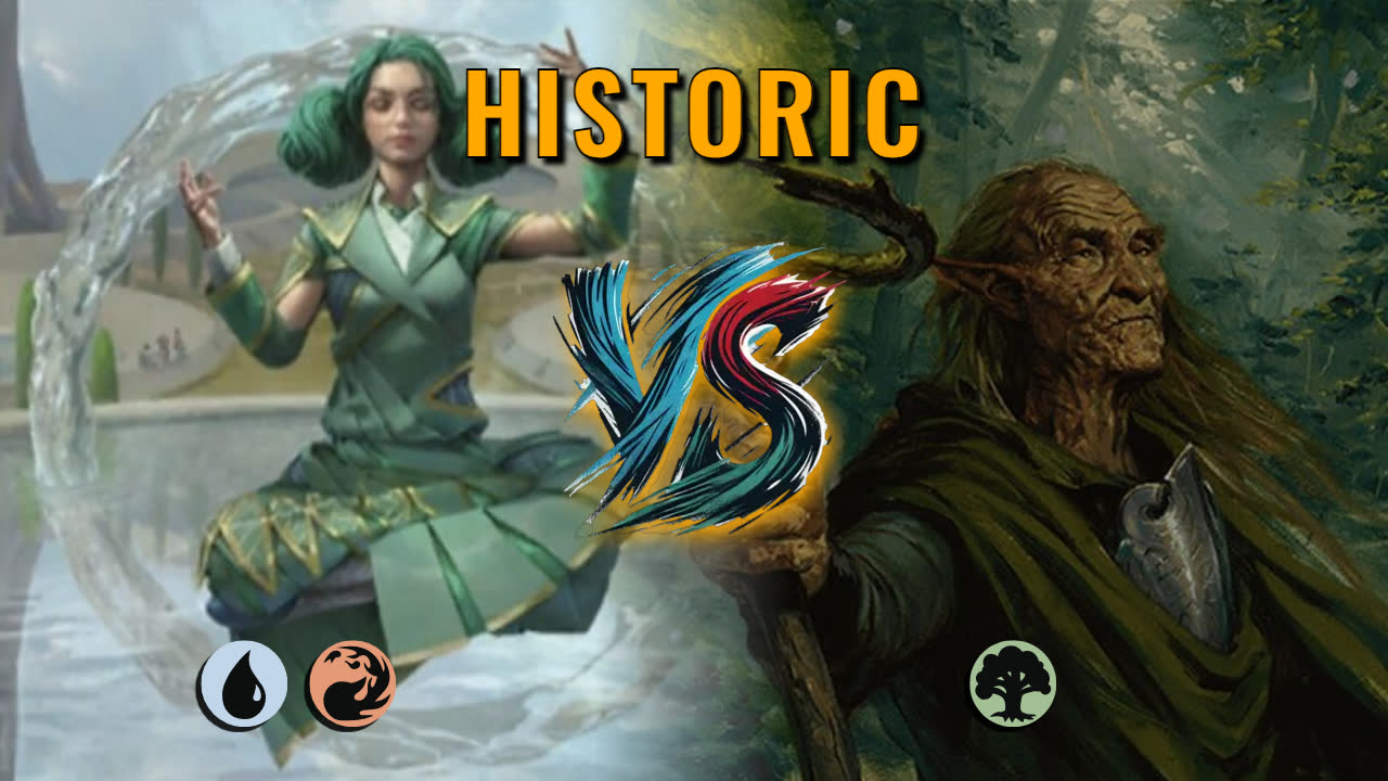 Watch MTG Arena Historic Video - Izzet Aggro by Multikuneru VS Mono Green Midrange by BigD321 - 9fb88a