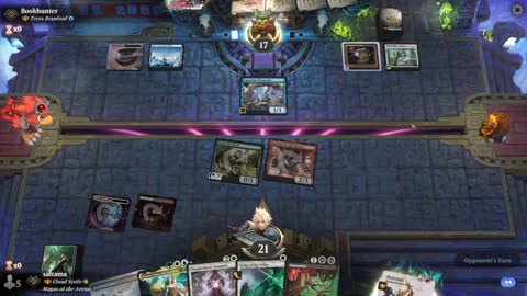 Watch MTG Arena Video Replay - Najeela, the Blade-Blossom by saitama VS Urza, Lord High Artificer by Bookhunter - Historic Brawl