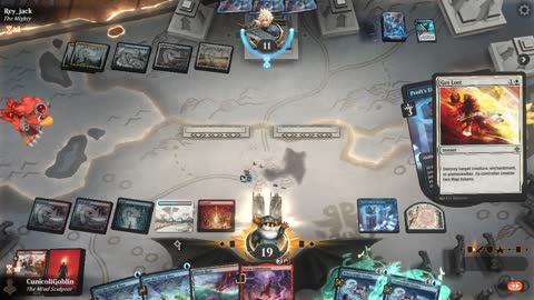 Watch MTG Arena Video Replay - Izzet Midrange by CunicoliGoblin VS Azorius Control by Rey_jack - Standard Event