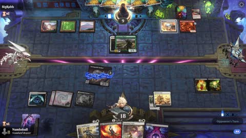 Watch MTG Arena Video Replay - Orzhov Midrange by Numbskull VS Gruul Midrange by BigRahb - Chromatic Cube Draft