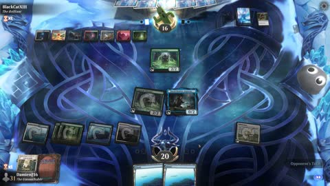 Watch MTG Arena Video Replay - Simic Midrange by DamienF16 VS 5 Color Midrange by BlackCatXIII - Chromatic Cube Draft