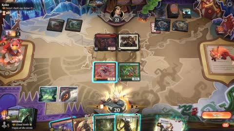 Watch MTG Arena Video Replay - Najeela, the Blade-Blossom by saitama VS Jarsyl, Dark Age Scion by Koko - Historic Brawl