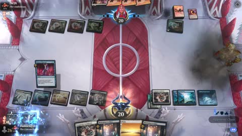 Watch MTG Arena Video Replay - Azorius Midrange by DamienF16 VS Gruul Midrange by IWIN - Traditional Standard Ranked