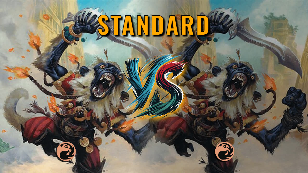 Watch MTG Arena Standard Video - Mono Red Aggro by Warped Concept VS Mono Red Aggro by Maskevic - 4845a3