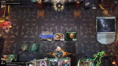 Watch MTG Arena Video Replay - Emmara, Voice of the Conclave by saitama VS Teferi, Hero of Dominaria by wcolor - Historic Brawl