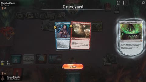 Watch MTG Arena Video Replay - Izzet Midrange by CunicoliGoblin VS Abzan Midrange by MonoRedPlayer - Standard Play