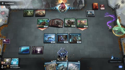 Watch MTG Arena Video Replay - Dimir Midrange by DamienF16 VS Gruul Midrange by EvenChance - Premier Draft
