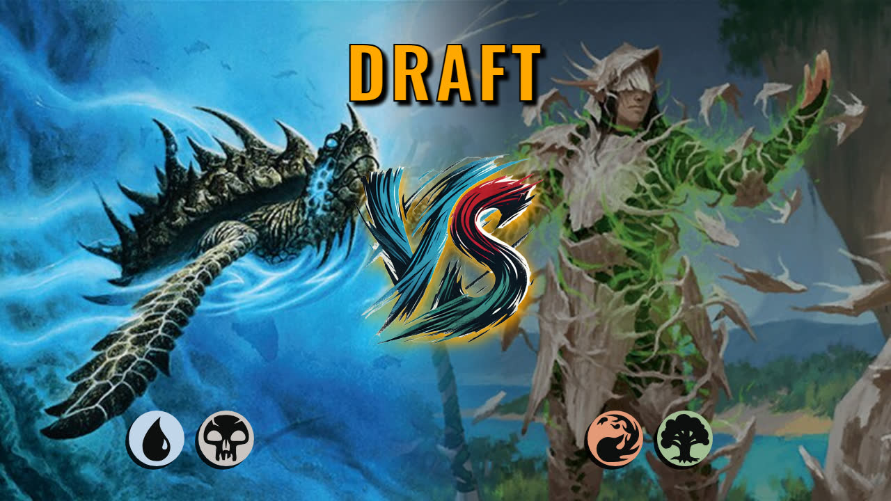 Watch MTG Arena Draft Video - Dimir Midrange by DamienF16 VS Gruul Midrange by EvenChance - adaccc
