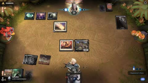 Watch MTG Arena Video Replay - Orzhov Midrange by saitama VS Esper Midrange by usamaru - Traditional Timeless Ranked