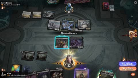 Watch MTG Arena Video Replay - K'rrik, Son of Yawgmoth by utku VS Urza, Lord Protector by Dawn Limons - Historic Brawl