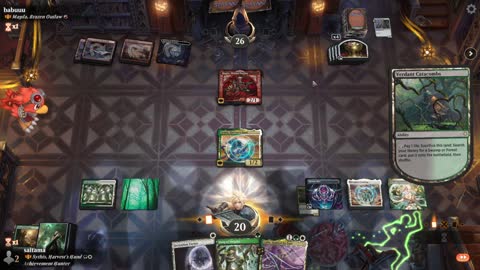 Watch MTG Arena Video Replay - Sythis, Harvest's Hand by saitama VS Magda, Brazen Outlaw by babuuu - Historic Brawl