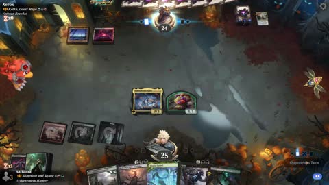Watch MTG Arena Video Replay - Slimefoot and Squee by saitama VS Kefka, Court Mage by Xerox - Historic Brawl