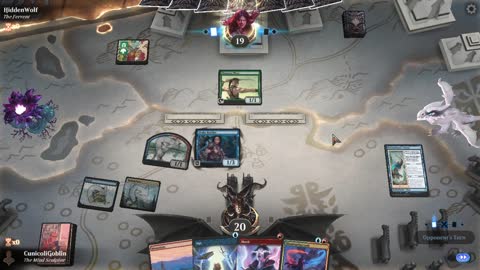 Watch MTG Arena Video Replay - Izzet Midrange by CunicoliGoblin VS Golgari Midrange by HiddenWolf - Alchemy Play