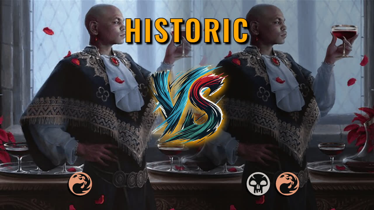 Watch MTG Arena Historic Video - Mono Red Aggro by CunicoliGoblin VS Rakdos Aggro by Usukawa - fcf92a