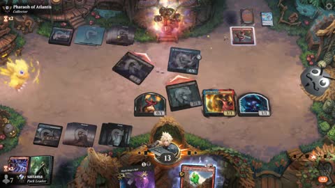 Watch MTG Arena Video Replay - Grixis Midrange by saitama VS Izzet Midrange by Pharaoh of Atlantis - Premier Draft
