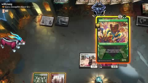 Watch MTG Arena Video Replay - Jetmir, Nexus of Revels by saitama VS Kaya, Intangible Slayer by willytang - Historic Brawl