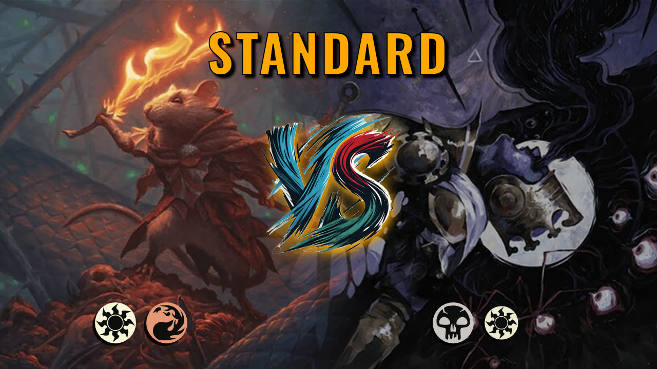 Watch MTG Arena Standard Video - Boros Aggro by Hawk Atankewo VS Orzhov Midrange by A Tasty Muffin - 616e3f