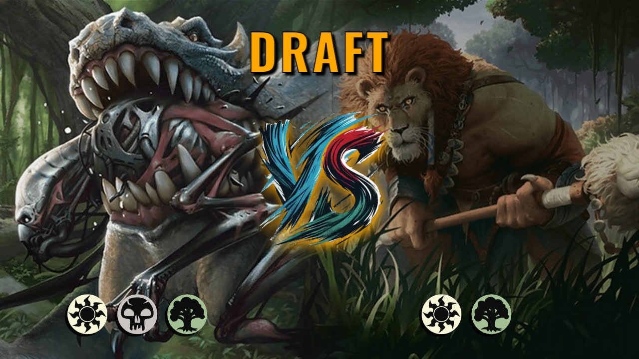 Watch MTG Arena Draft Video - Abzan Midrange by DeadWeight VS Selesnya Aggro by K4laxz - d45a67