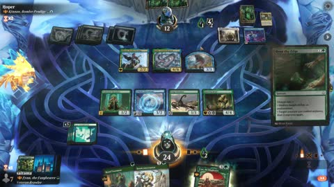 Watch MTG Arena Video Replay - Fynn, the Fangbearer by saitama VS Kinnan, Bonder Prodigy by Hoper - Historic Brawl