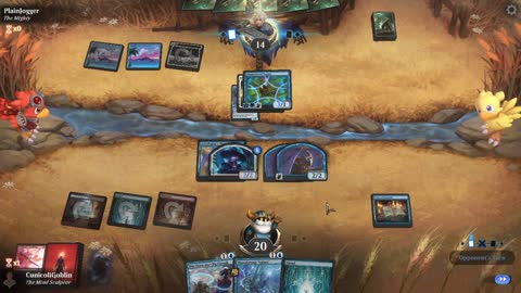 Watch MTG Arena Video Replay - Izzet Midrange by CunicoliGoblin VS Azorius Aggro by PlainJogger - Alchemy Play