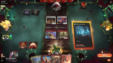Watch MTG Arena Video Replay - Rakdos Aggro by CunicoliGoblin VS 5 Color Aggro by メリダ - Traditional Pioneer Play