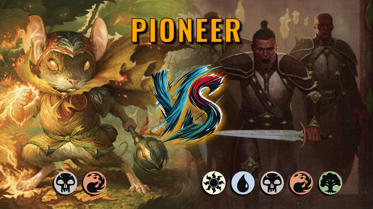 Watch MTG Arena Pioneer Video - Rakdos Aggro by CunicoliGoblin VS 5 Color Aggro by メリダ - 888f27