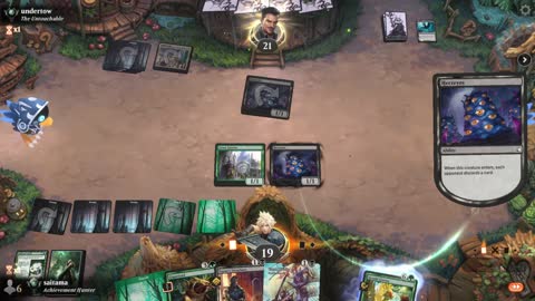 Watch MTG Arena Video Replay - Golgari Midrange by saitama VS Dimir Midrange by undertow - Premier Draft