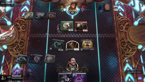 Watch MTG Arena Video Replay - Orzhov Midrange by Numbskull VS Gruul Aggro by PhRein21 - Traditional Standard Ranked