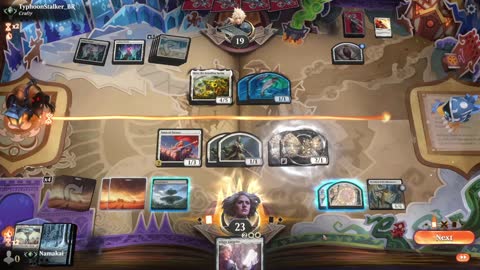 Watch MTG Arena Video Replay - Mono White Midrange by Namakai VS Mono White Midrange by TyphoonStalker_BR - Traditional Standard Ranked