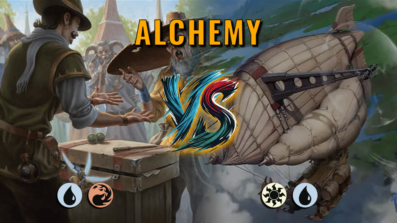 Watch MTG Arena Alchemy Video - Izzet Control by CunicoliGoblin VS Azorius Aggro by woohelm - 04fed4
