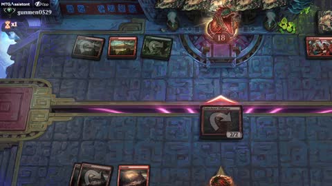 Watch MTG Arena Video Replay - Mono Red Aggro by ToneLoc1899 VS Gruul Control by gunmen0529 - Standard Ranked