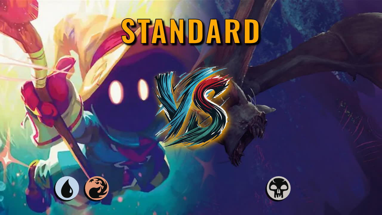 Watch MTG Arena Standard Video - Izzet Midrange by CunicoliGoblin VS Mono Black Aggro by Nikman98 - a925eb