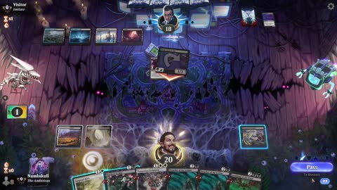 Watch MTG Arena Video Replay - Orzhov Midrange by Numbskull VS Dimir Midrange by Visitor - Traditional Standard Ranked