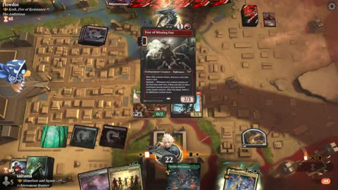 Watch MTG Arena Video Replay - Slimefoot and Squee by saitama VS Koth, Fire of Resistance by Flowdos - Historic Brawl
