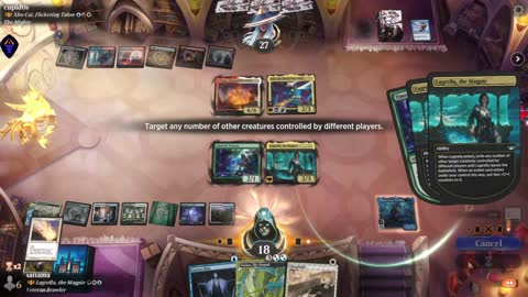 Watch MTG Arena Video Replay - Lagrella, the Magpie by saitama VS Xho Cai, Flickering Talon by cupid0s - Historic Brawl