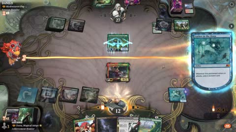 Watch MTG Arena Video Replay - Terra, Magical Adept by saitama VS Mythweaver Poq by DANILO - Historic Brawl