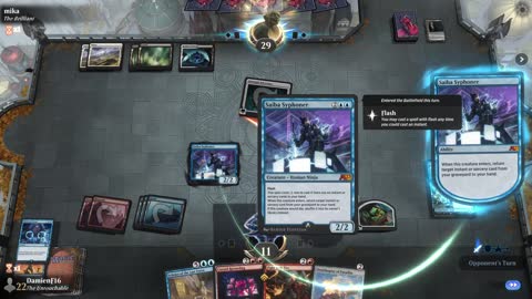 Watch MTG Arena Video Replay - Izzet Control by DamienF16 VS Orzhov Aggro by mika - Chromatic Cube Draft