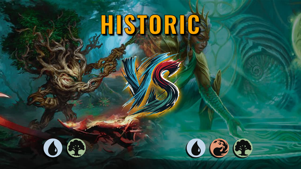 Watch MTG Arena Historic Video - Simic Midrange by CunicoliGoblin VS Temur Midrange by bkong - b63c70